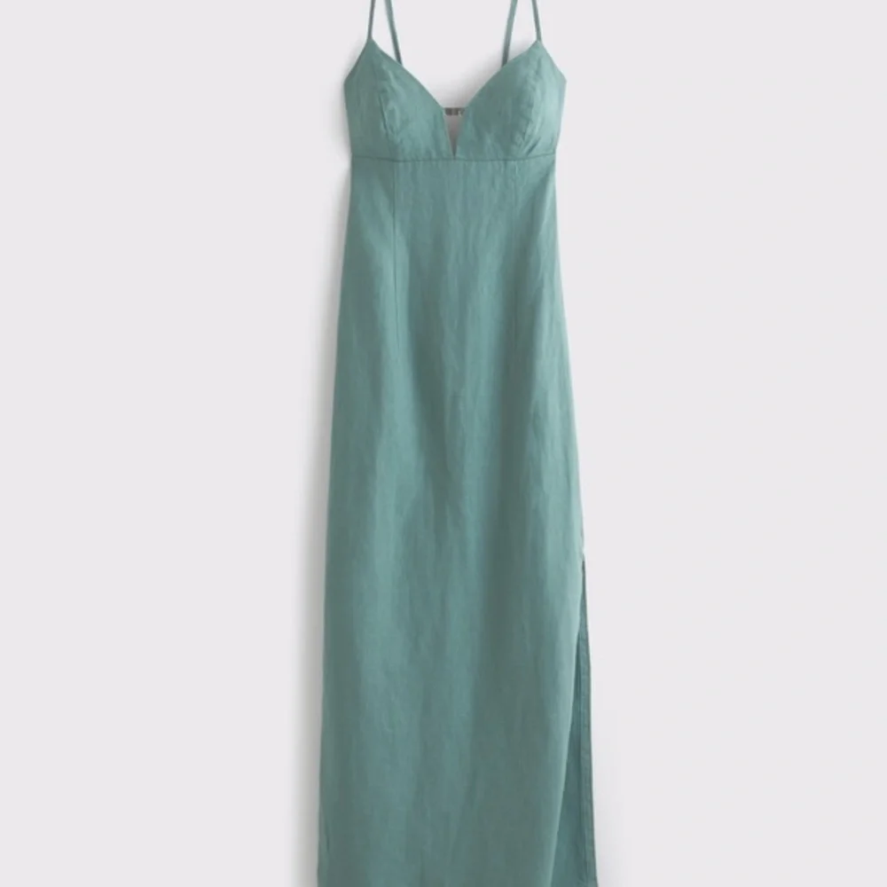 Abercrombie & Fitch Seafoam Midi Dress Sundress - Picture 6 of 12
